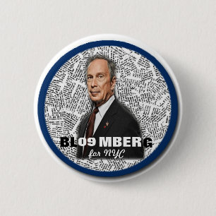2009 NY Bürgermeister Mike Bloomberg Pin Button