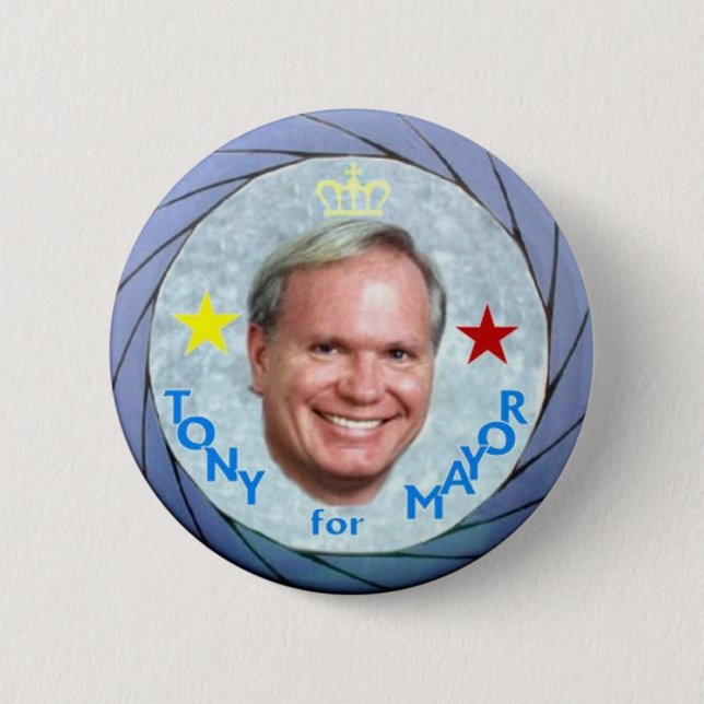 2009 NY Bürgermeister Tony Avella Pin Button (Vorderseite)