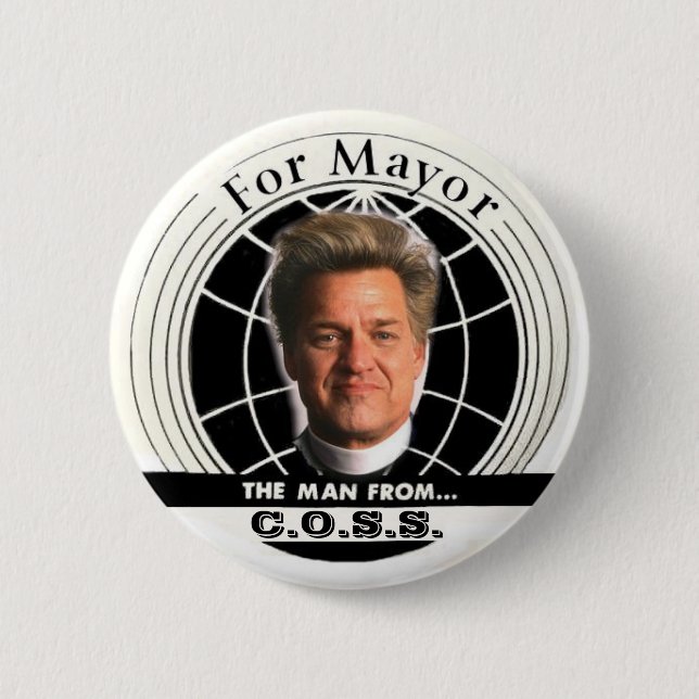 2009 NYC Bürgermeister Billy Talen Knopf Button (Vorderseite)