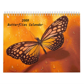 2009 Schmetterlings-Kalender Kalender