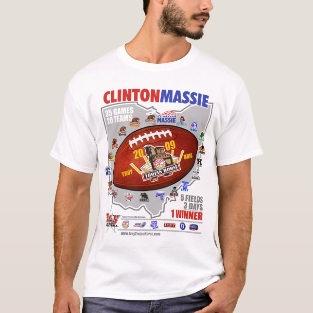 2009 Trojan Horse - Clinton Massie T-Shirt (Vorderseite)