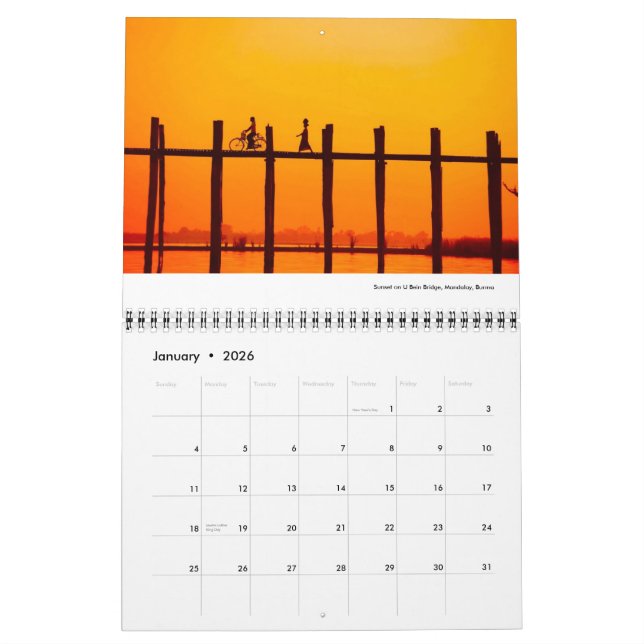 2009 Weltsichten - besonders angefertigt Kalender (Jan 2026)