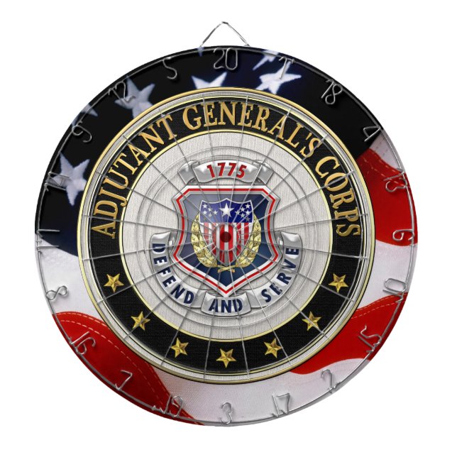 [200] AG Corps Regionale Insignien [3D] Dartscheibe (vorne)