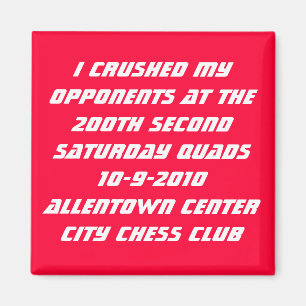 200. Allentown Quads Magnet
