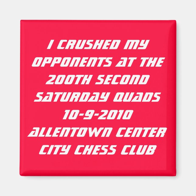 200. Allentown Quads Magnet (Vorne)