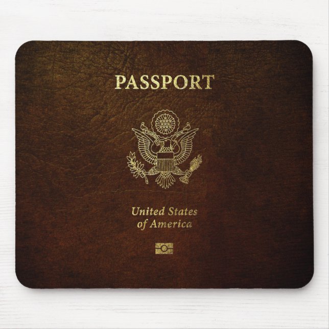 [200] American Passport Cover Mousepad (Vorne)