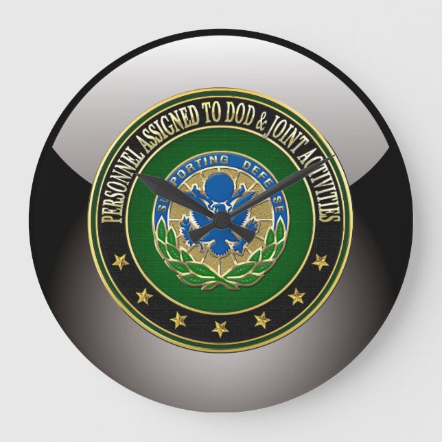 [200] DOD & Joint Activities DUI Special Edition Große Wanduhr (Vorderseite)