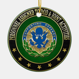 [200] DOD & Joint Activities DUI Special Edition Keramik Ornament