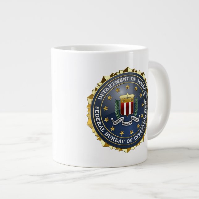 [200] FBI Special Edition Jumbo-Tasse (Vorderseite Rechts)