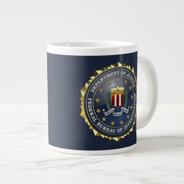 [200] FBI Special Edition Jumbo-Tasse (Vorderseite Rechts)