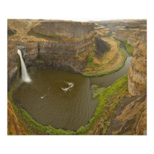 200 Fuß hoher Palouse Falls State Park in Fotodruck