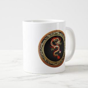 [200] Golden Chinese Dragon Fucanglong Jumbo-Tasse