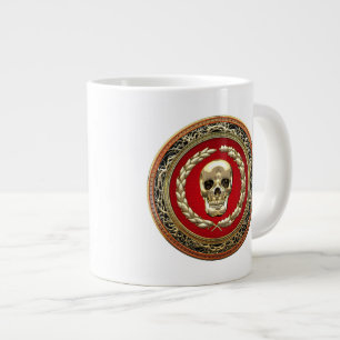 [200] Goldener Schädel Jumbo-Tasse