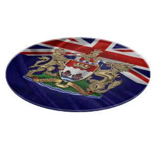 [200] Hongkong - Wappen-Wappen 1959-1997 Schneidebrett