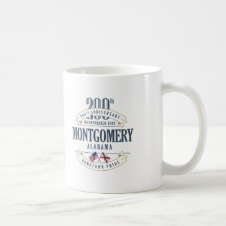 200. Jahrestags-Tasse Montgomerys, Alabama Kaffeetasse