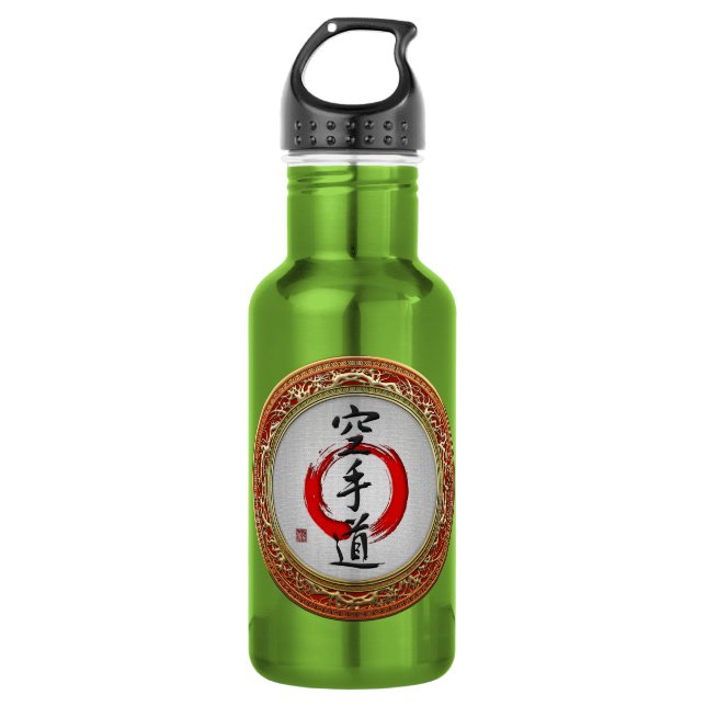 [200] Japanese calligraphy - Karate-do Trinkflasche (Vorderseite)