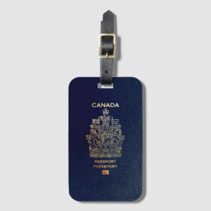 [200] Kanadischer Passport Gepäckanhänger