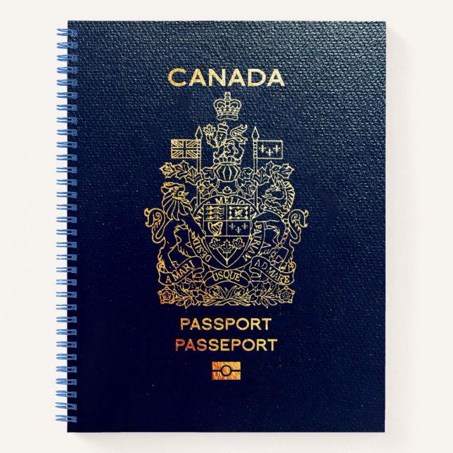 [200] Kanadischer Passport Notizbuch (Vorderseite)