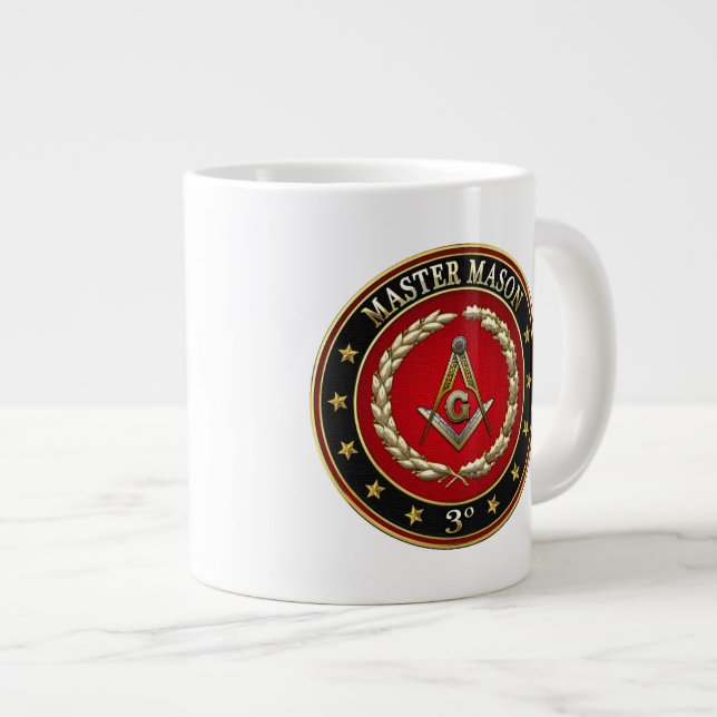 [200] Master Mason, 3rd Degree [Special Edition] Jumbo-Tasse (Vorderseite Rechts)