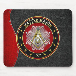 [200] Master Mason - 3rd Degree Square & Compasses Mousepad