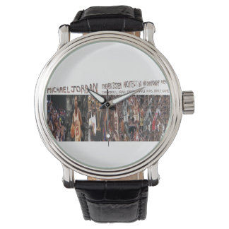 200 Porträts von Michael Jordan Watch Armbanduhr