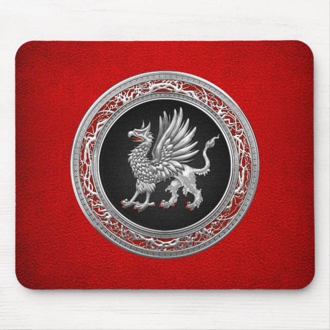 [200] Sacred Silver Griffin Mousepad (Vorne)