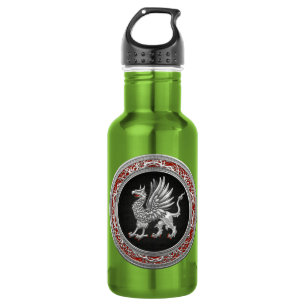 [200] Sacred Silver Griffin Trinkflasche