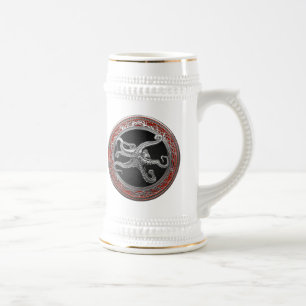 [200] Sacred Silver Octopus in Defensive Posture Bierglas