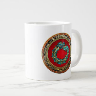 [200] Serpent God Quetzalcoatl [Jade] Jumbo-Tasse