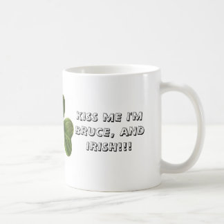 200px-Irish_clover, KÜSSEN MICH, den ich BRUCE bin Tasse