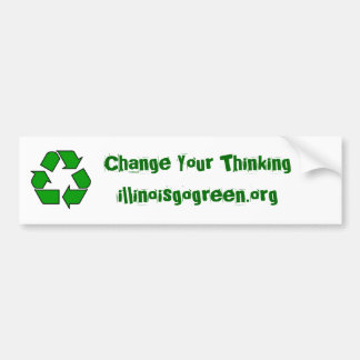 200px-Recycle001.svg, ändern Ihr Thinkingillin… Autoaufkleber
