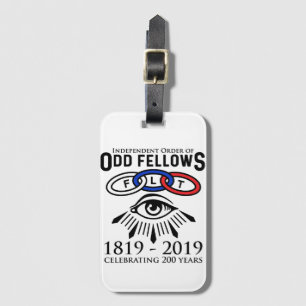 200th Gepäckanhänger des Jahrestags-IOOF