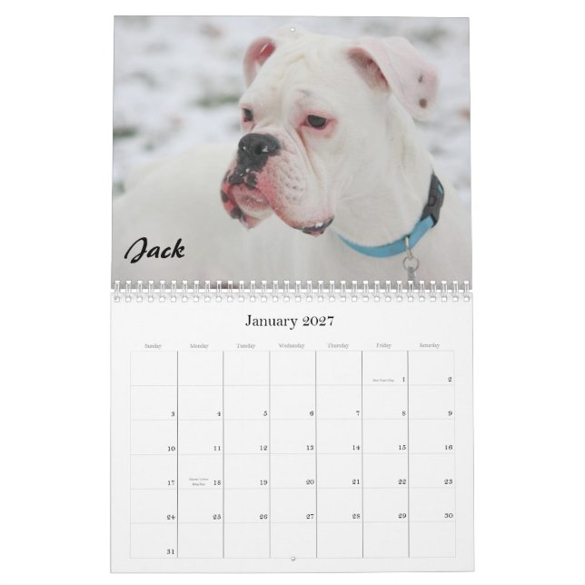 2010 BC Kalender - schlichte Art (Jan 2027)