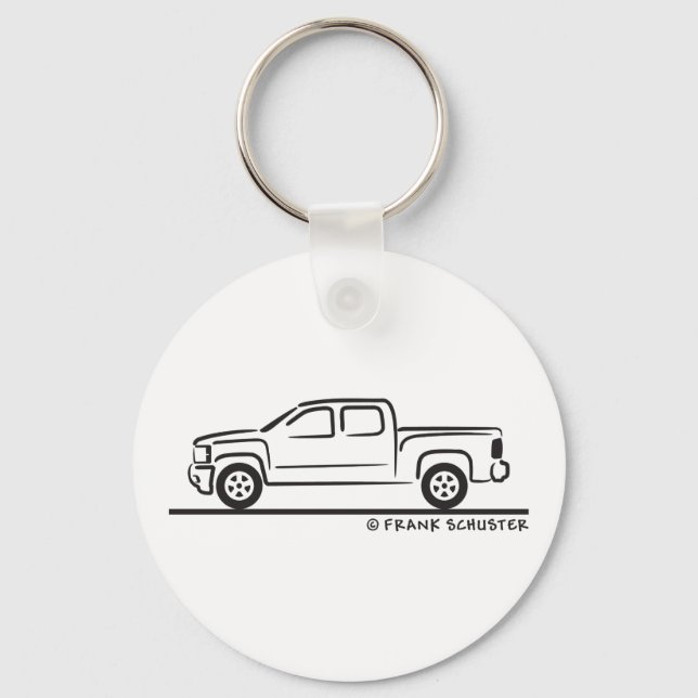 2010 Chevrolet Silverado Schlüsselanhänger (Vorderseite)