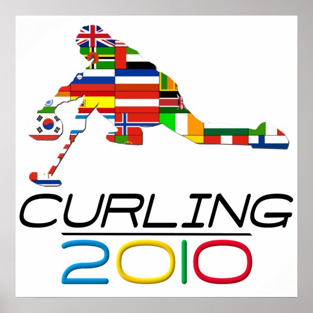 2010: Curling Poster (Vorne)