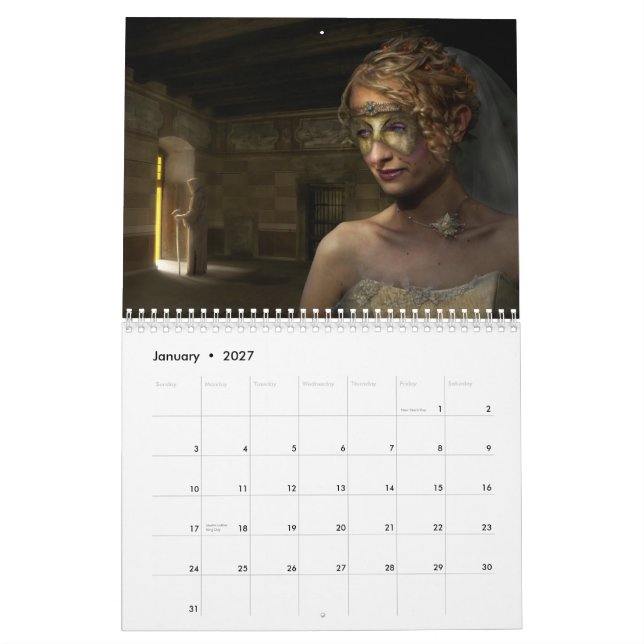 2010 Digital surreal u. Fantasie-Kunst - Kalender (Jan 2027)