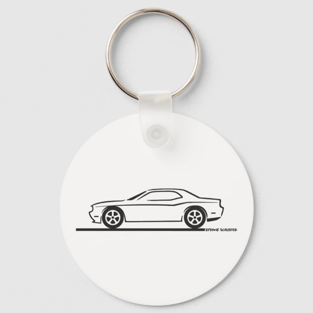 2010 Dodge Challenger Schlüsselanhänger (Vorderseite)