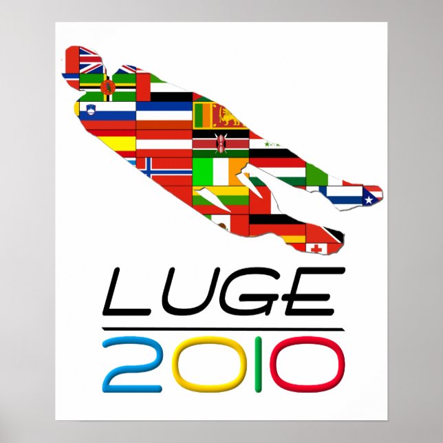 2010: Luge Poster (Vorne)