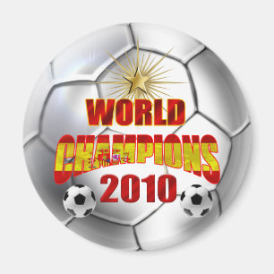 2010 Meister der Welt Spanien Magnet