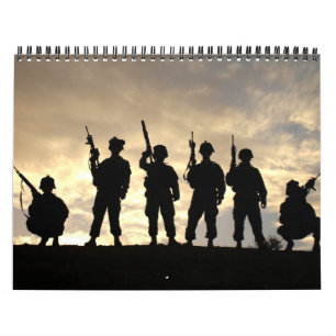 2010 MilitärSilhouetten Kalender