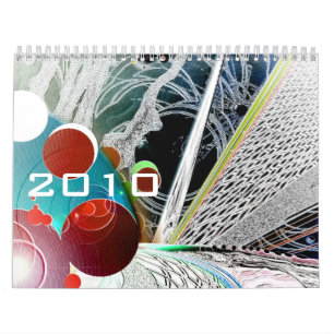 2010 verrückter Raum-Kalender Kalender
