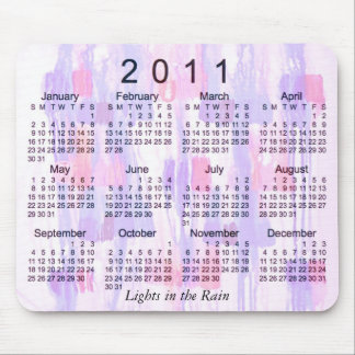 2011 abstrakter Kalender Mousepad