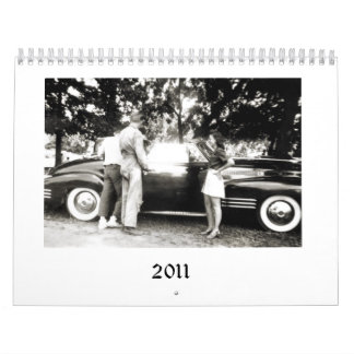 2011 alte Auto-und Leute-Kalender Kalender