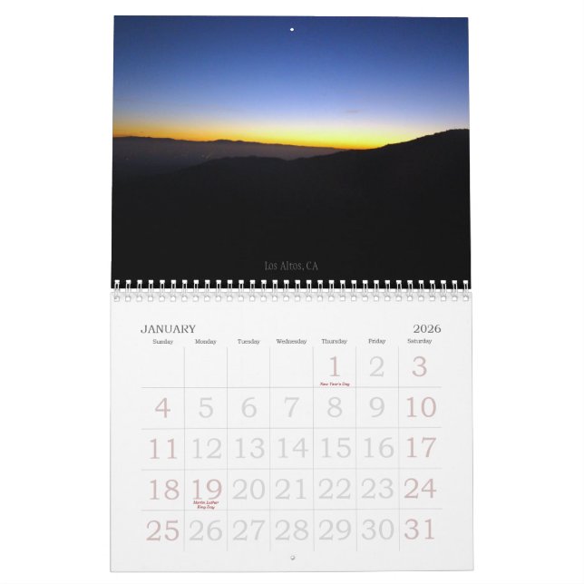 2011 Bucht-Bereichs-Kalender Kalender (Jan 2026)