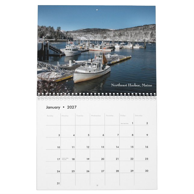 2011 Downeast Bild-Kalender - 1 Kalender (Jan 2027)