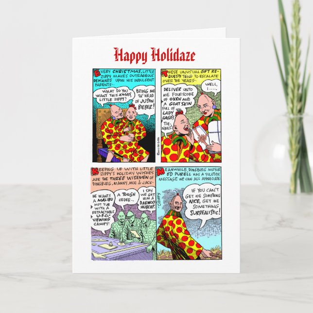 2011 flinke Weihnachtskarte Feiertagskarte (Vorderseite)