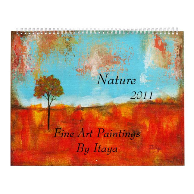 2011 Kalender-Natur-Kunst-Malereien Kalender (Titelbild)