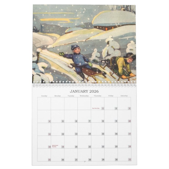 2011 Kalender ~ Vintages Estland (Jan 2026)