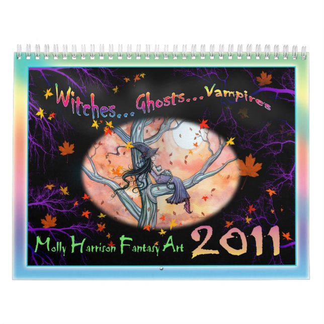 2011 KalenderHexen, Geister, Vampire Kalender (Titelbild)