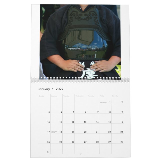 2011 Korken Budokai Kalender (Jan 2027)